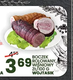 Boczek wiśniowy Wojtasik promocja w Wafelek