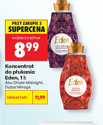 Koncentrat do płukania Eden Dubai Mirage promocja w Biedronka