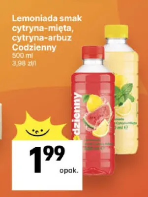Lemoniada o smaku cytryna-mięta Codzienny promocja w Delikatesy Centrum