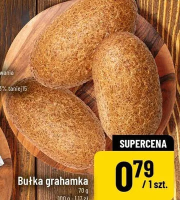 Bułka grahamka promocja w POLOmarket