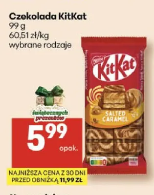 Czekolada KitKat promocja w Delikatesy Centrum