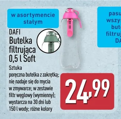 Butelka filtrująca Dafi 0,5 l Soft promocja w Aldi