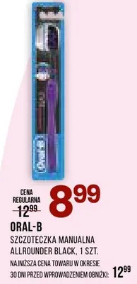 Szczoteczka manualna Allrounder Black promocja w Drogerie Natura