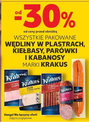 Wędliny w plastrach szynka eksport promocja w Kaufland