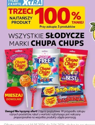Słodycze Chupa Chups promocja w Kaufland