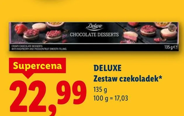 Zestaw czekoladek promocja w Lidl