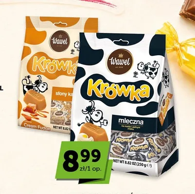 Cukierki Wawel Krówka słony karmel promocja w Euro Sklep