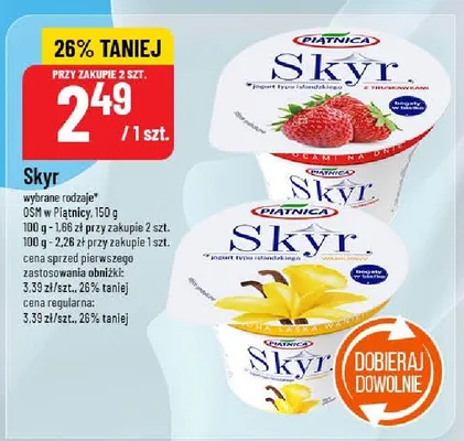 Skyr promocja w POLOmarket