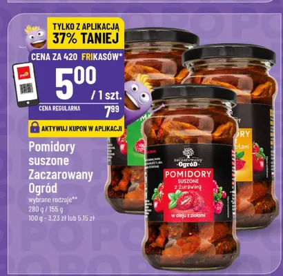 Pomidory suszone zaczarowany ogród promocja w POLOmarket