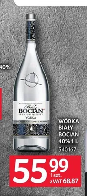 Wódka Biały Bocian 40% promocja w Selgros