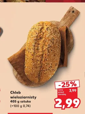 Chleb wieloziarnisty promocja w Kaufland