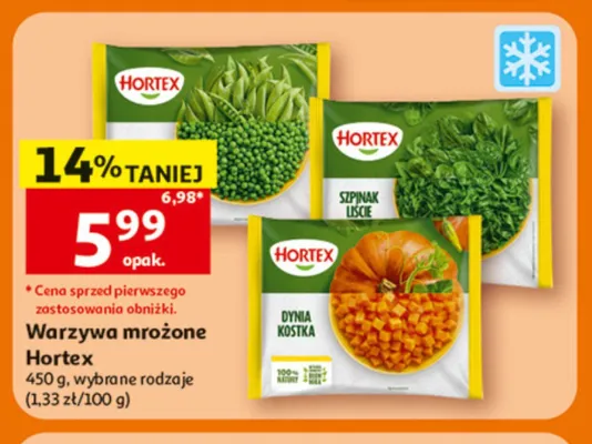 Dynia kostka Hortex promocja w Auchan