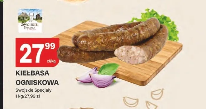 Kiełbasa Ogniskowa Swojskie Specjały promocja w Chorten