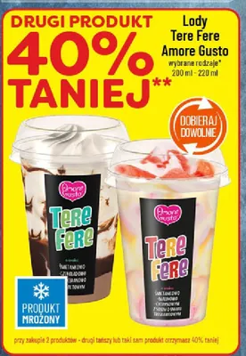 Lody Tere Fere Amore Gusto wybrane rodzaje promocja w POLOmarket