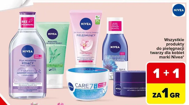 Płyn micelarny kojący promocja w Carrefour