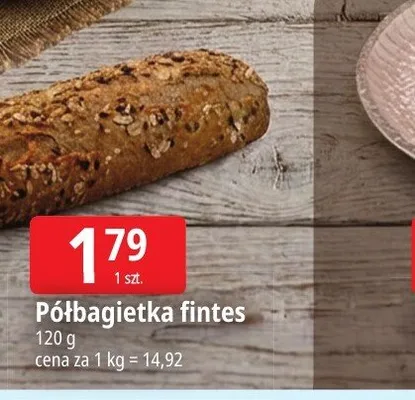Półbagietka fintes promocja w Leclerc