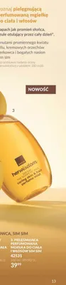 Pielęgnująca perfumowana mgiełka do ciała i włosów Sim Sim Herwisdom Avon promocja w AVON