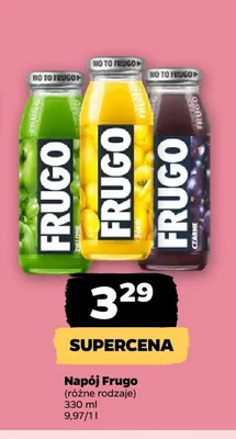 Napój Frugo Zielone promocja w Netto