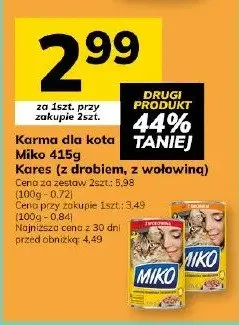 Karma dla kota miko mix promocja w Hitpol