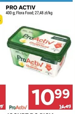 Margaryna ProActiv Flora Food promocja w Stokrotka