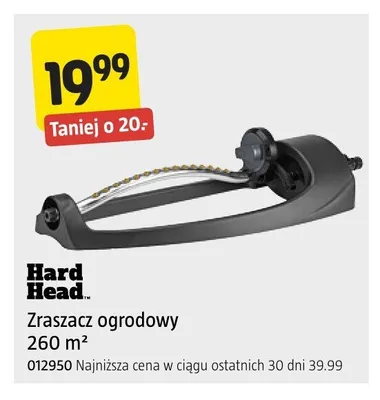 Zraszacz ogrodowy Hard Head 260m² promocja w Jula