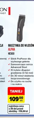 Maszynka do włosów Alpha HC5150 Remington promocja w Carrefour