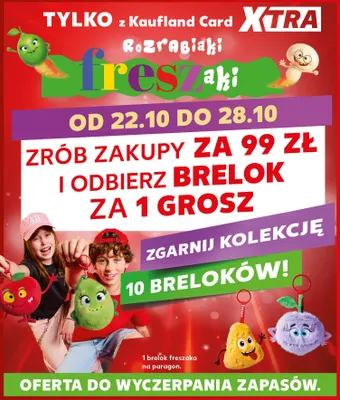 Brelok Rozrabiaki freszaki promocja w Kaufland