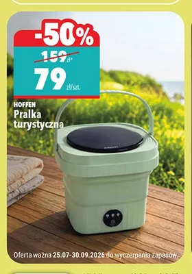 Pralka turystyczna Hoffen promocja w Biedronka