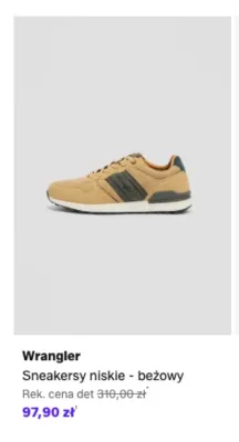 Sneakersy niskie Wrangler beżowy promocja w Lounge by Zalando