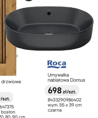 Umywalka nablatowa Roca Domus promocja w Castorama