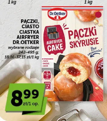 Pączki ciasto ciastka Airfryer Dr. Oetker promocja w Groszek