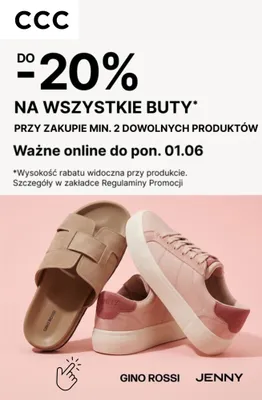 Buty promocja w CCC