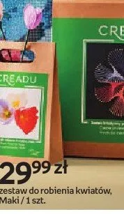Zestaw do robienia kwiatów Maki CREADU promocja w Empik