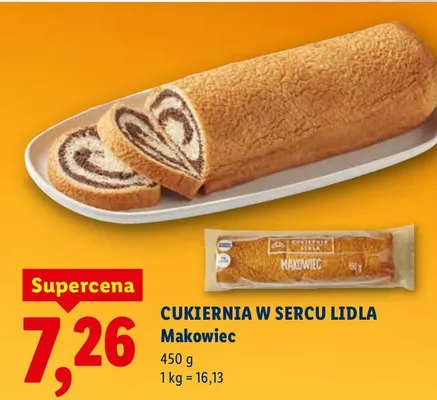Makowiec promocja w Lidl
