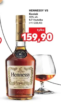 Koniak Hennessy VS promocja w Kaufland
