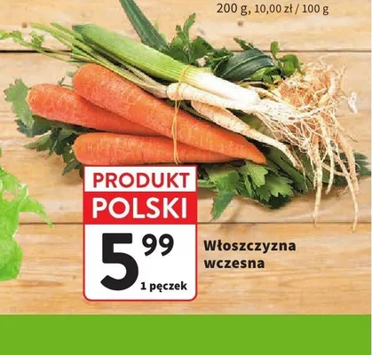 Włoszczyzna wczesna promocja w Intermarche