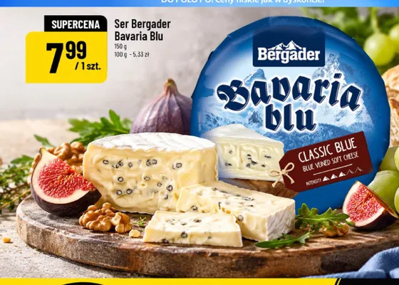 Ser Bergader Bavaria Blu promocja w POLOmarket