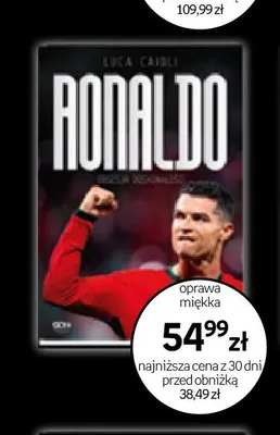 Książka Ronaldo Luca Caioli promocja w Empik