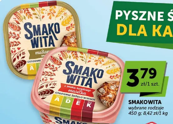 Margaryna wybrane rodzaje promocja w Euro Sklep