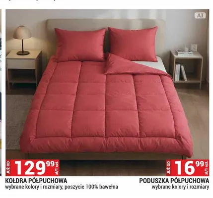 Poduszka półpuchowa promocja w Merkury Market