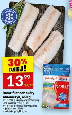 Dorsz filet bez skóry promocja w Twój Market