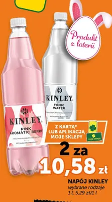 Napój Kinley wybrane rodzaje promocja w Euro Sklep