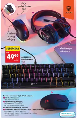 Słuchawki nauszne Liocat promocja w Biedronka