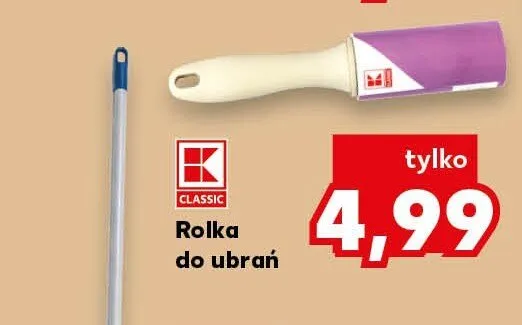 Rolka do ubrań K-Classic promocja w Kaufland