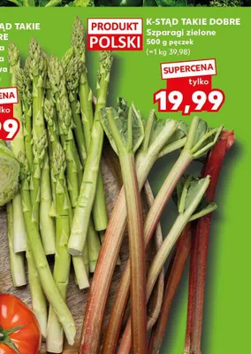 Szparagi zielone K-Stąd Takie Dobre promocja w Kaufland