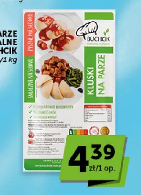Kluski na parze naturalne Buchcik promocja w ABC