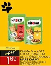 Karma dla kota kitekat 85 g różne rodzaje promocja w Wafelek