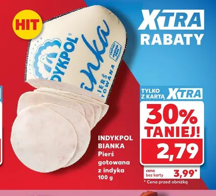 Pierś gotowana z indyka Indykpol Bianka promocja w Kaufland