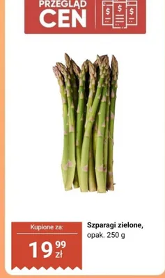 Szparagi zielone promocja w Biedronka