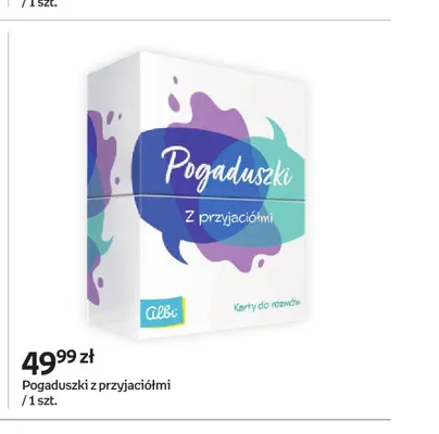 Gra towarzyska Pogaduszki z przyjaciółmi Albi promocja w Empik